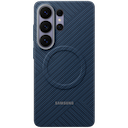 Чехол-накладка Samsung Galaxy с магнитом для Galaxy S26 Ультра, карбон, темно-синий