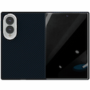 Чехол-накладка VLP Kevlar Case для Galaxy Z Fold8, кевлар, темно-синий