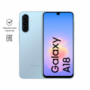 Смартфон Samsung Galaxy A18 4Gb, 128Gb, светло-голубой