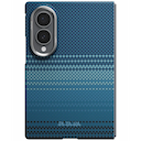 Чехол-накладка Pitaka Ультра тонкий для Galaxy Z Fold8, арамид (кевлар), синий