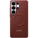 Чехол-накладка Samsung Galaxy с магнитом для Galaxy S26 Ультра, карбон, красный
