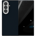 Чехол-накладка VLP Kevlar Case для Galaxy Z Fold8 Ультра, кевлар, темно-синий