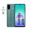 Смартфон Samsung Galaxy A08 6Gb, 128Gb, зеленый