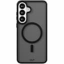 Чехол-накладка VLP Moon Case для Galaxy S26 FE, поликарбонат, черный матовый