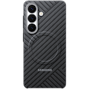 Чехол-накладка Samsung Galaxy с магнитом для Galaxy S26, карбон, серый